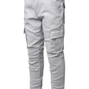 jean-extensible-gris-pour-garcon-pantalon-cargo-slim-a-poches-multiple