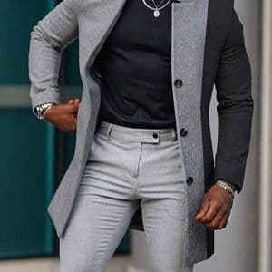manteau-ample-bicolore-boutonne-sur-le-devant-pour-homme