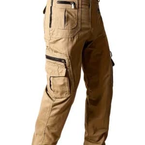 pantalon-cargo-uni-100-coton-pour-homme