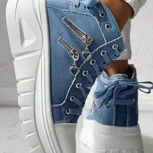 basket-de-sport-de-couleur-unie-pour-femmes