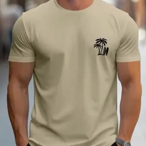 t-shirt-imprime-cocotier-et-planche-de-surf