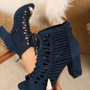 bottines-femme-bleu-marine-printemps-et-automne