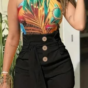 short-boutonne-uni-y2k-short-taille-haute-dete-a-nouer-a-la-taille-pou