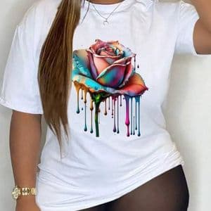 t-shirt-decontracte-pour-femme-black-queen-afro-dripping-art