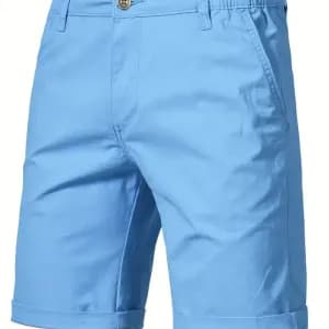 short-cargo-dexterieur-de-couleur-unie-pour-homme-short-classique-deco
