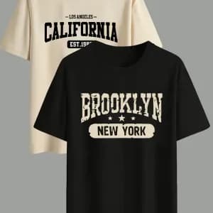 2-pieces-t-shirt-imprime-brooklyn-new-york-t-shirts-pour-hommes