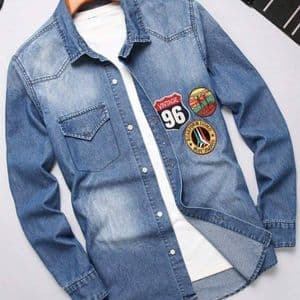 chemise-en-jean-avec-details-patches-pour-hommes