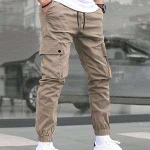 pantalon-cargo-coupe-ample-de-couleur-unie-pour-hommes