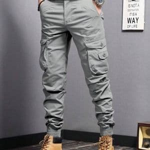 pantalon-cargo-pour-hommes-avec-poches-laterales-et-poignets-elastique