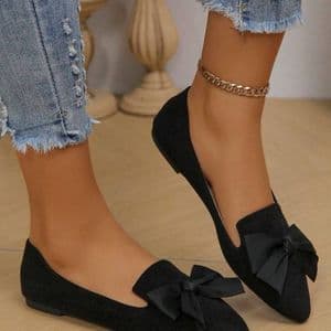 nouveau-ballerines-bowknot-exterieur-pointu-coupe-basse