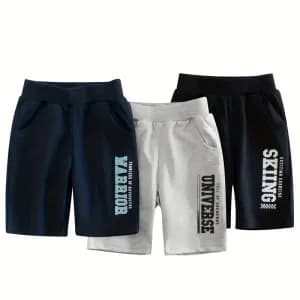 lot-de-3-shorts-pour-garcon-100-coton-imprime-skiing-universe-warrior-