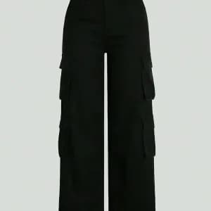 jean-cargo-taille-haute-a-jambes-larges-et-cousues-pour-filles-avec-po