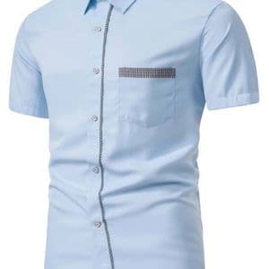 chemise-contrastee-homme