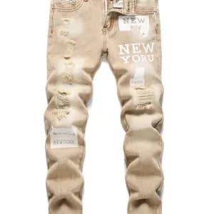 jean-dechire-pour-garcon-avec-imprime-lettre-new-york-coupe-slim-panta
