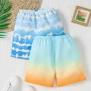 lot-de-2-shorts-de-plage-decontractes-et-confortables-pour-garcons-mot