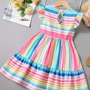 robe-trapeze-rayee-elegante-et-tendance-a-volants-pour-filles-pour-let