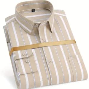 chemise-homme-a-manches-longues-en-melange-coton-polyester-respirant