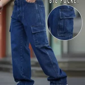 jean-cargo-bleu-fonce-delave-pour-homme