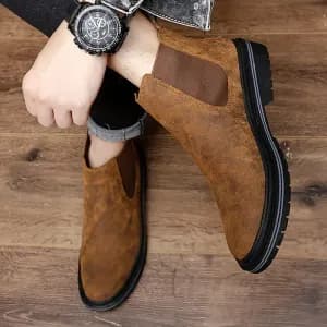 bottines-chelsea-tendance-pour-homme-bottines-en-cuir-veritable-double
