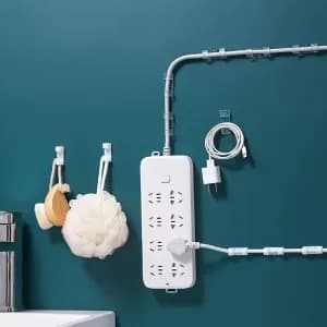 lot-de-100-serre-cables-adhesifs-transparents