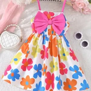 robe-camisole-a-noeud-papillon-sur-le-devant-pour-filles-tenue-decontr