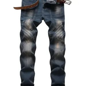 jean-decontracte-pour-garcon-pantalon-en-denim-vieilli-coupe-slim-de-s