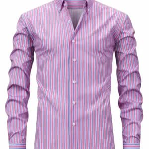 chemise-boutonnee-a-manches-longues-rayee-bleu-aqua-pour-homme-2