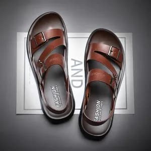 sandales-marron-a-bout-ouvert-et-respirantes-pour-homme