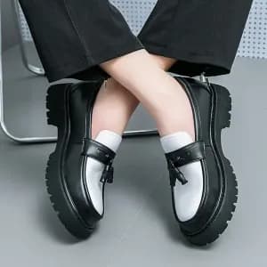 mocassins-a-pampilles-classiques-noirs-et-blancs-pour-hommes-chaussure