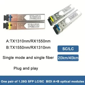 pairedemodulesfibresfpbidi125gconnecteurslcscmonomodes20km40km