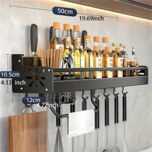 etagerederangementmuralemultifonctionnelleaveccrochets