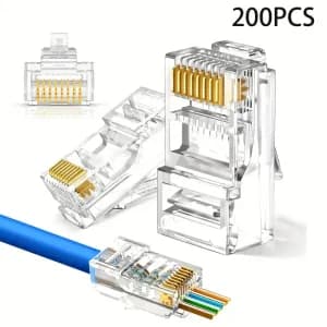 connecteursrj45cat6zoerax100pieces