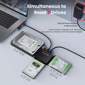 convertisseurdoubleportusb30usbcverssataidepourdisquedurssd