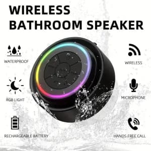 hautparleurportableavececlairagecolorervbmicrophoneintegre