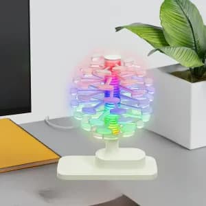 lampedechevetveilleuservbcreativeetrotativeaveccommandetactile