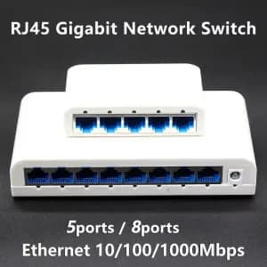 switchreseaugigabit58ports101001000mbits