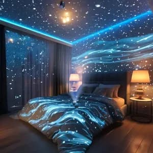 veilleuseelectriqueaprojectiondevaguespriseusbambiancevague