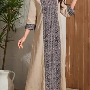 robecaftanmoyenorientalepourfemmemancheslongues