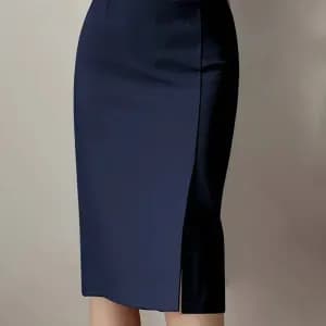 jupelongueeleganteunieavecceinturepourfemme