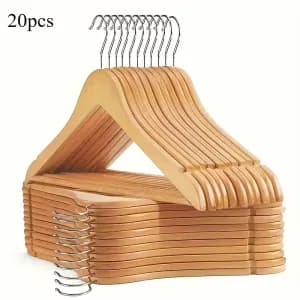 lotde20cintresenboisderablenaturelcrochetsrobustesetrotatifsa360