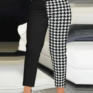 pantalonlongtendancearayurescontrastees