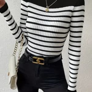 pullrayeacolmontantetblocsdecouleurs