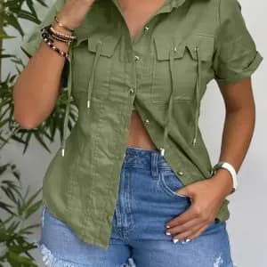 chemisedecontracteeamanchescourtespourfemme