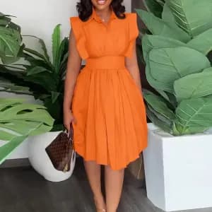 robetrapezeelegantesansmanchespourfemme