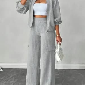 ensembledeuxpiecesvesteetpantalonamancheslongues