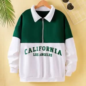 sweatacapuchezippecalifornialosangelespourgarcon