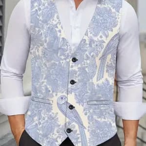 giletelegantacolenvetimprimefloral