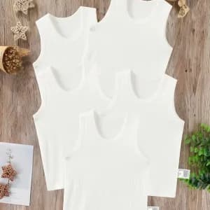 ensemble5piecespurcotonessentielsduquotidien