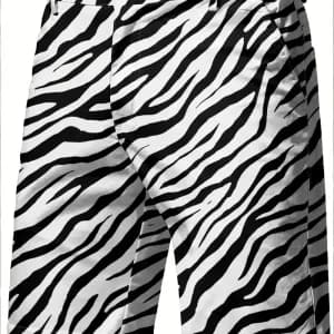 shortslimarayureszebreesetimprimenumerique3dpourhomme