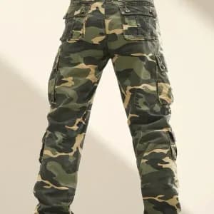 pantaloncargocamouflagerobustepourhomme